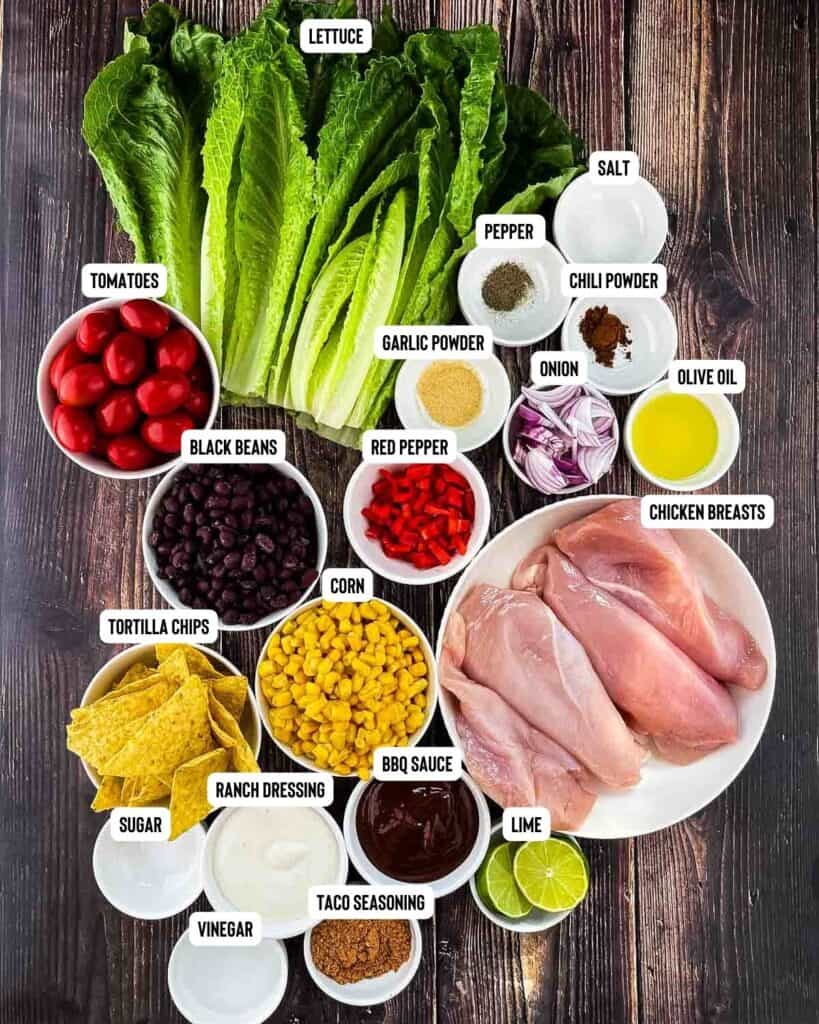 Copycat Panera Bread BBQ Chicken Salad - Winding Creek Ranch