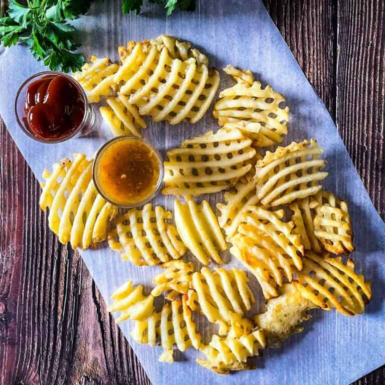 How To Make Frozen Waffle Fries In An Air Fryer Winding Creek Ranch