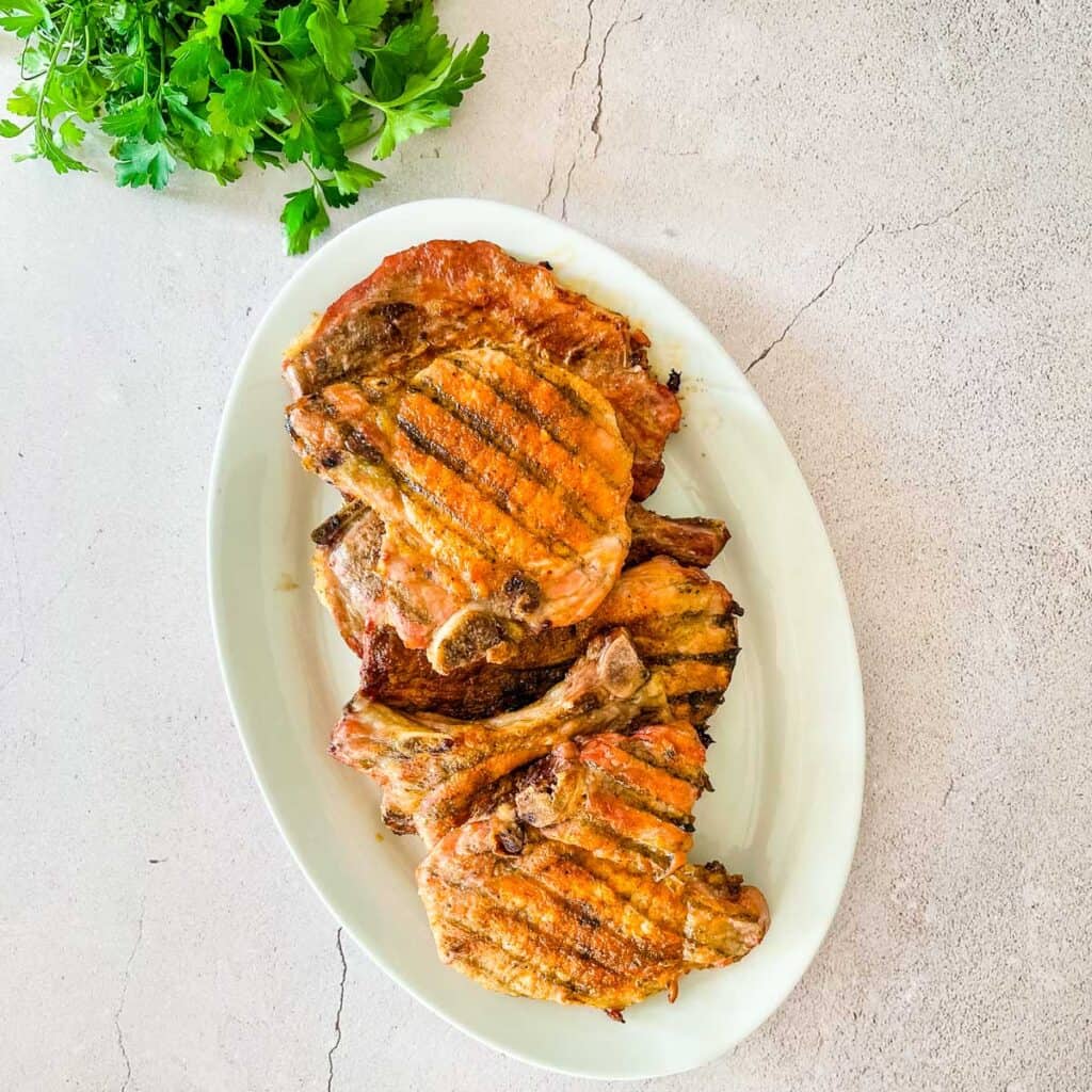 Smoked Pork Chops on Pit Boss Pellet Grill