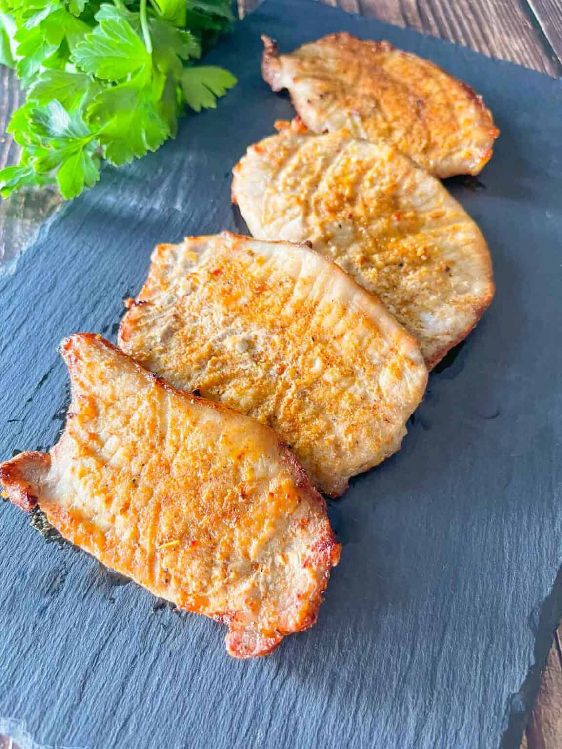 Air Fryer Thin Pork Chops Winding Creek Ranch