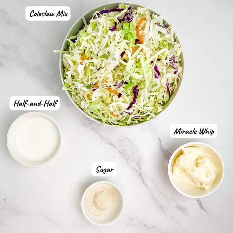 Easy Miracle Whip Coleslaw Recipe Winding Creek Ranch