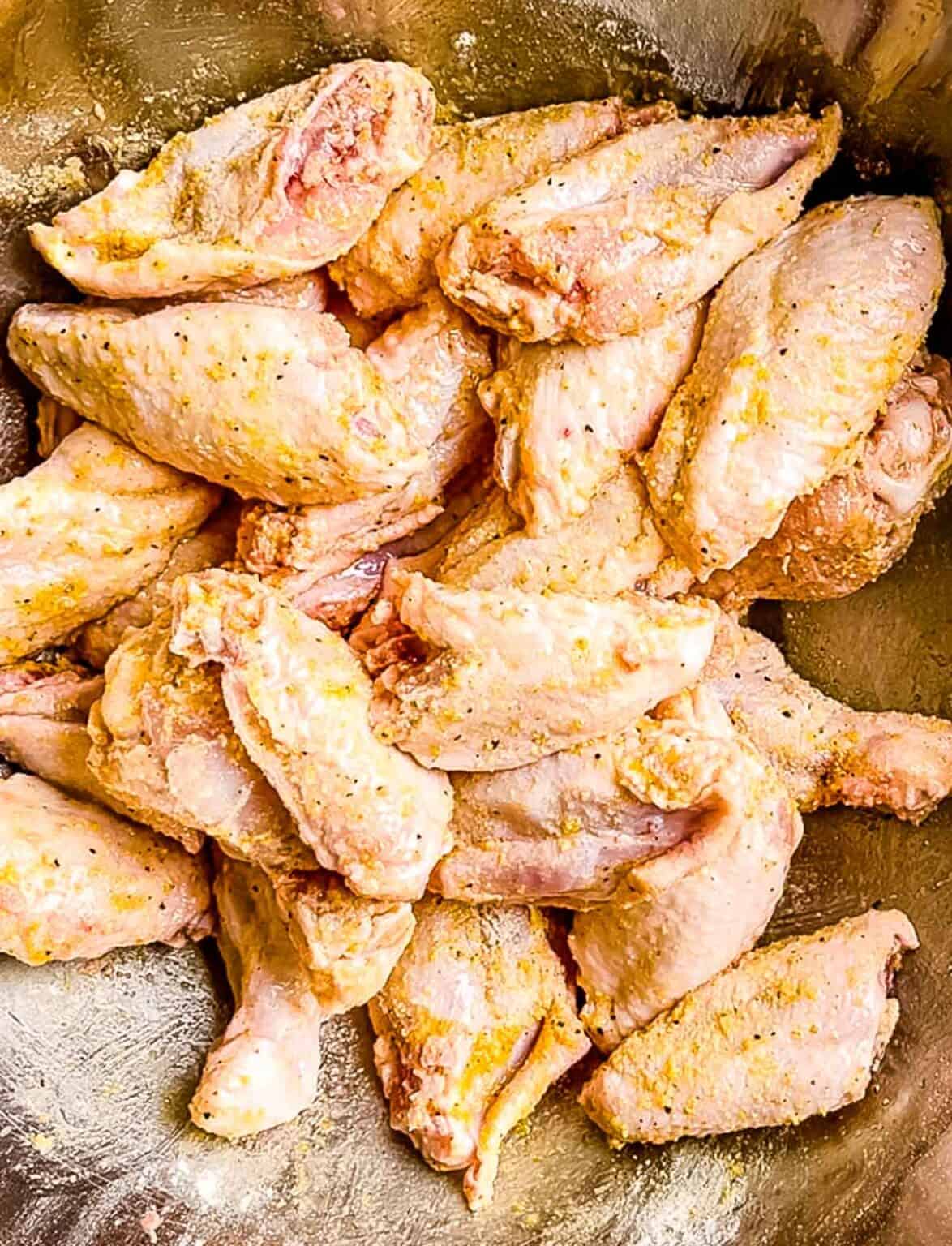 Extra Crispy Air Fryer Chicken Wings With Baking Powder