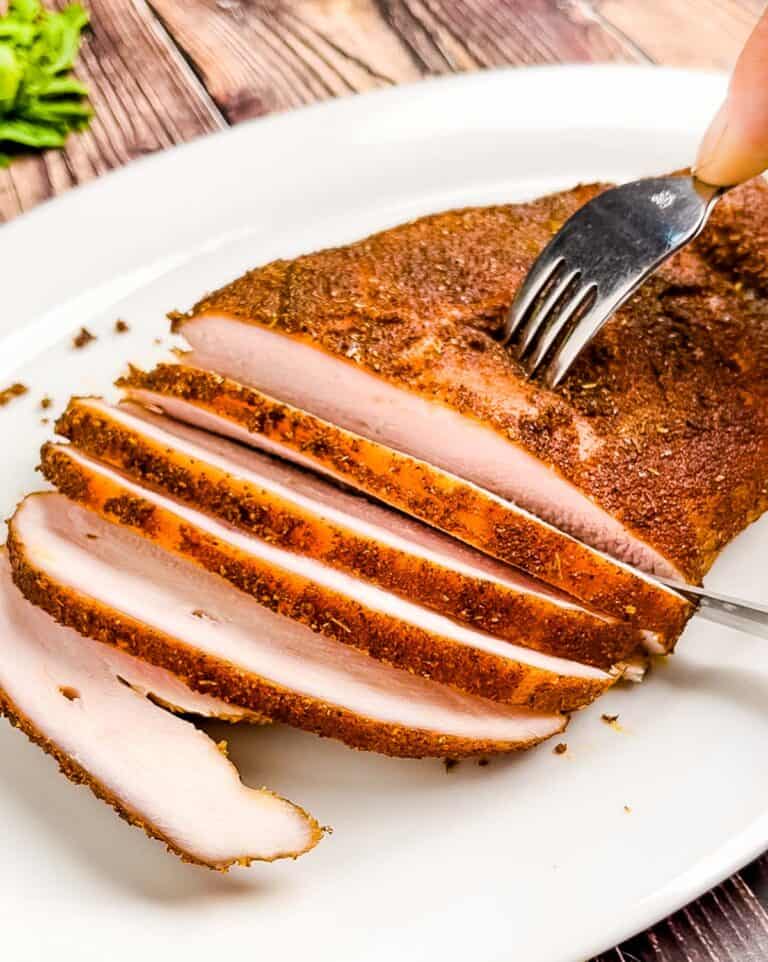 Traeger Smoked Turkey Breast (Without Brine) Winding Creek Ranch