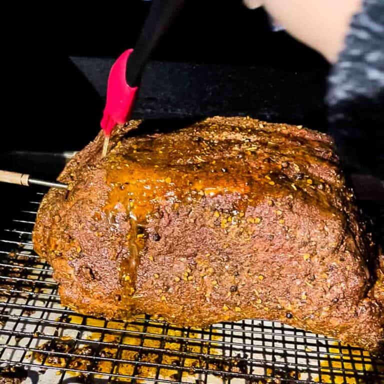 Best Smoked Prime Rib Roast On Pellet Grill