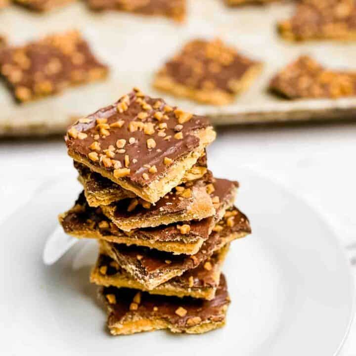 Christmas Crack Recipe With Graham Crackers (Graham Cracker Toffee)