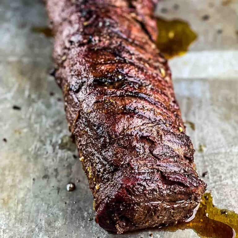 Smoked Beef Tenderloin Recipe on Pellet Grill