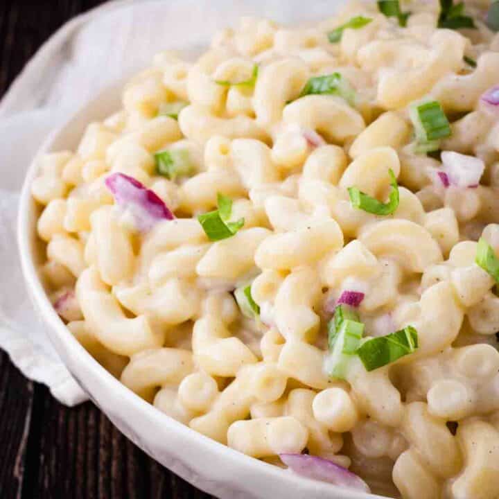 Authentic Hawaiian Macaroni Salad Best hawaiian mac salad recipe