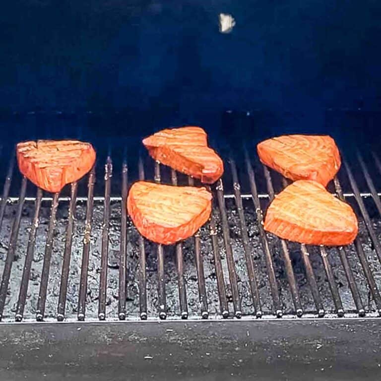 Easy Smoked Tuna Steaks Recipe On Pellet Grill