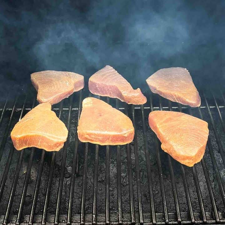Easy Smoked Tuna Steaks Recipe On Pellet Grill