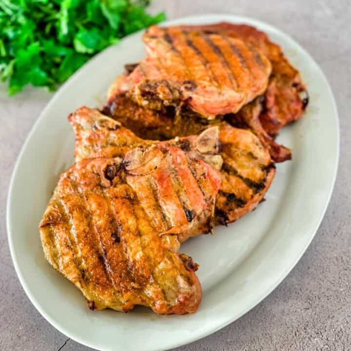 Smoked Pork Chops on Pit Boss Pellet Grill