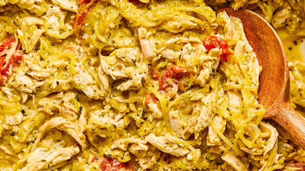 Tender chicken breasts smothered in creamy Boursin sauce.