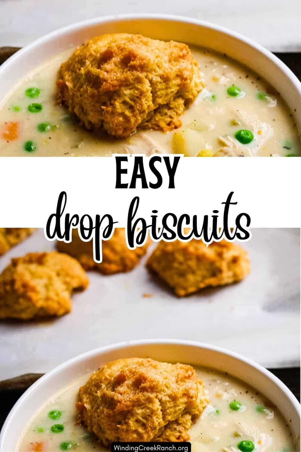 Homemade Drop Biscuits (No Milk) Winding Creek Ranch