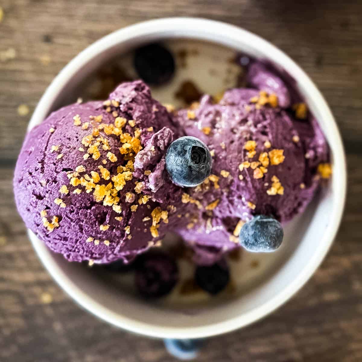Ninja Creami Blueberry Cheesecake Ice Cream - Winding Creek Ranch