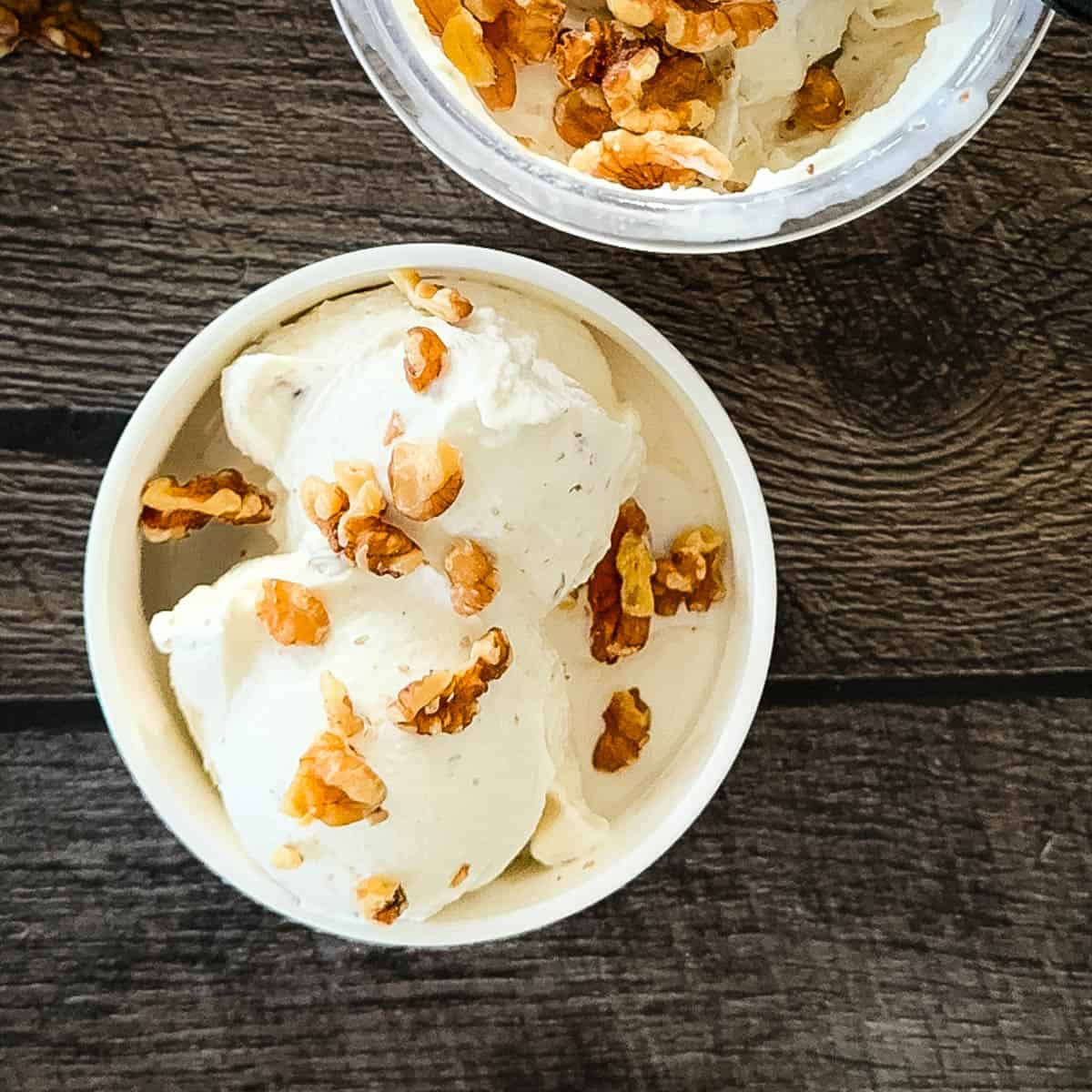 Ninja Creami Maple Walnut Ice Cream - Winding Creek Ranch
