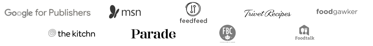 Winding Creek Ranch recipes featured on Google for Publishers, MSN, The Kitchn, Parade, and other top culinary platforms.