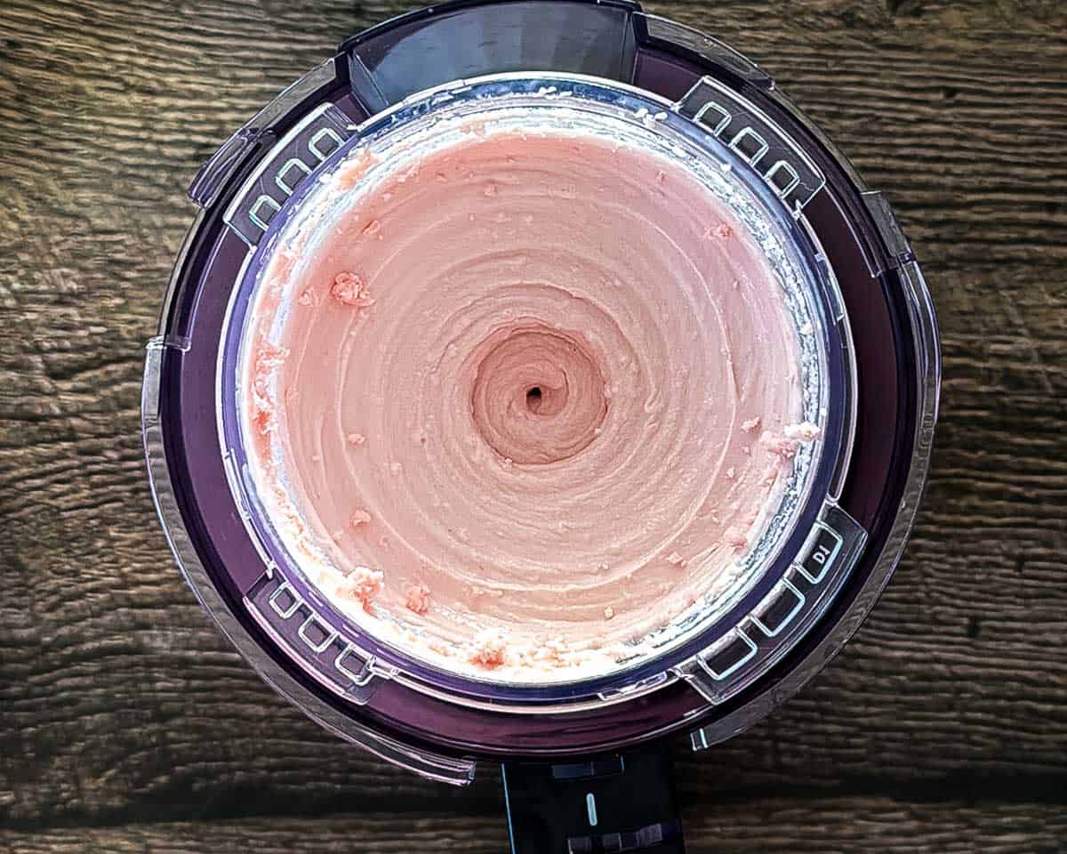 The cottage cheese ice cream after the respin.