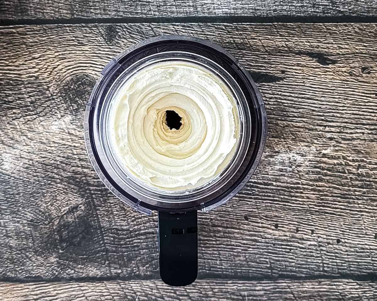 Smooth and creamy ice cream after running the Re-Spin cycle.